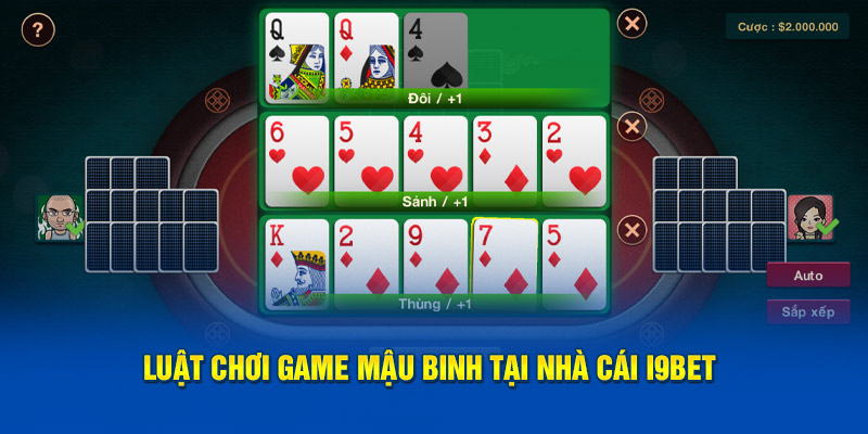 Luật chơi game mậu binh tại nhà cái I9bet